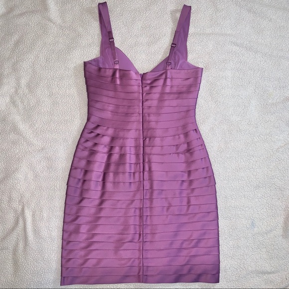 BCBG Max Azria Purple/Violet Party Dress - Picture 6 of 8